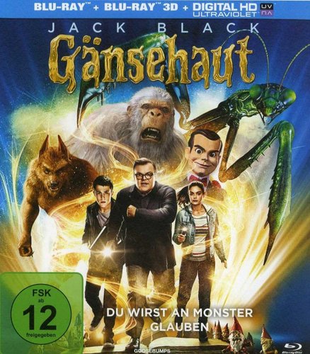 Gänsehaut (Blu-ray 3D), gebraucht, ohne Cover