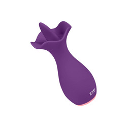 Süßer Auflegevibrator in Blütendesign, 11,7 cm