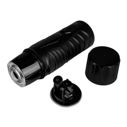 Turbo-Stroker mit abnehmbaren Saugfuß, 27 cm