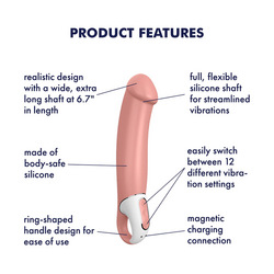 Satisfyer Master, 23,5 cm