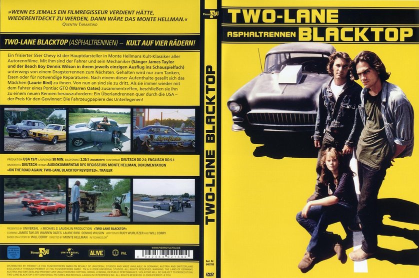 TwoLane Blacktop Asphaltrennen DVD oder Bluray leihen VIDEOBUSTER.de