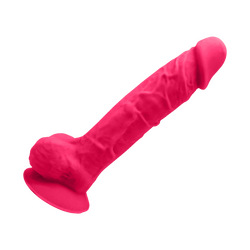 Real Love - Dildo with Balls, 17,7 cm