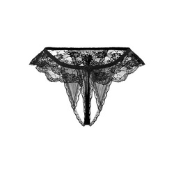 Ver führerischer Ouvert-Slip mit Rüschen