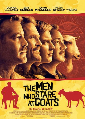 Männer, die auf Ziegen starren - Poster 3