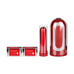 Tenga Flip Zero Red &amp; Warmer Set, 20,6 cm