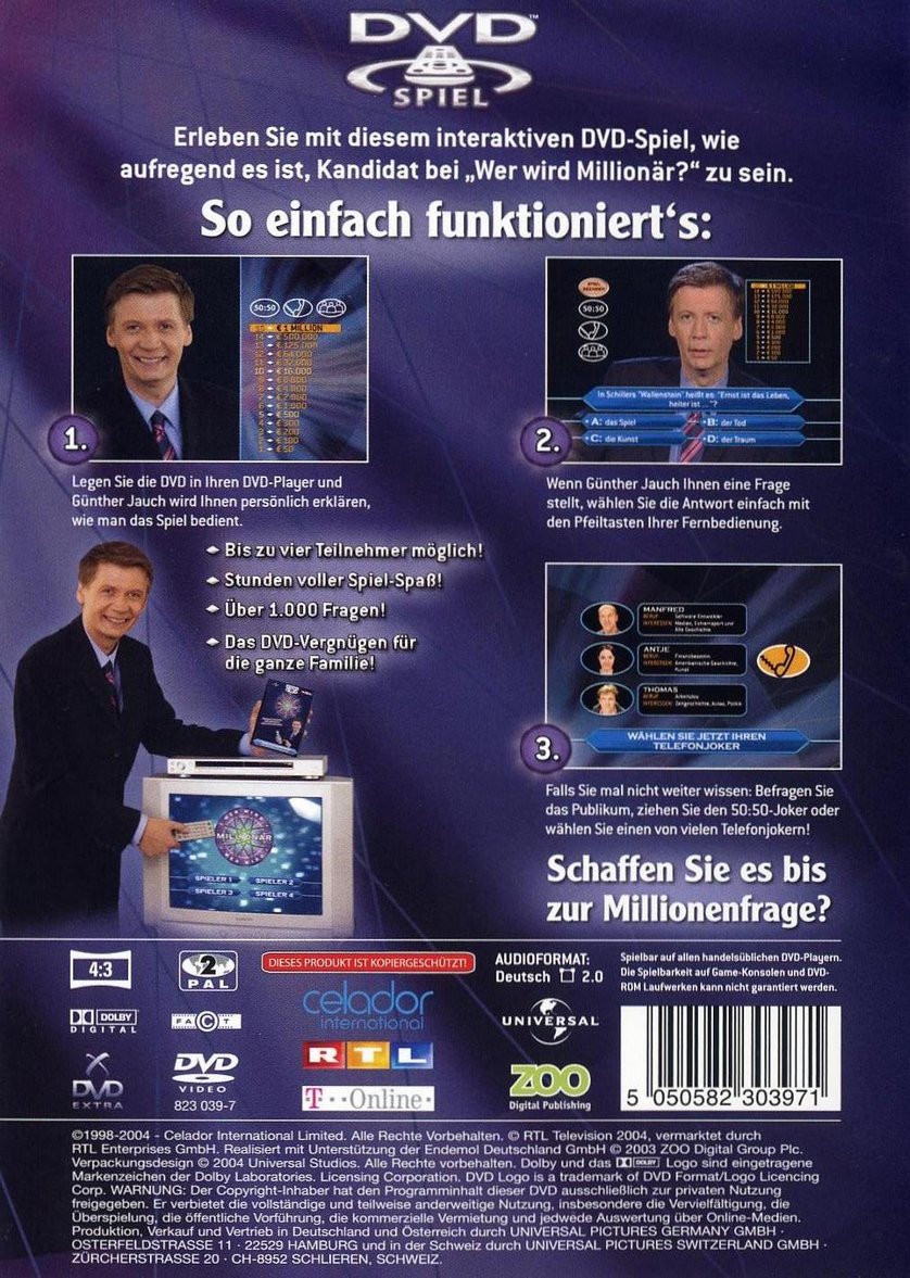Wer Wird Millionär Dvd Wer Wird Millionär Dvd