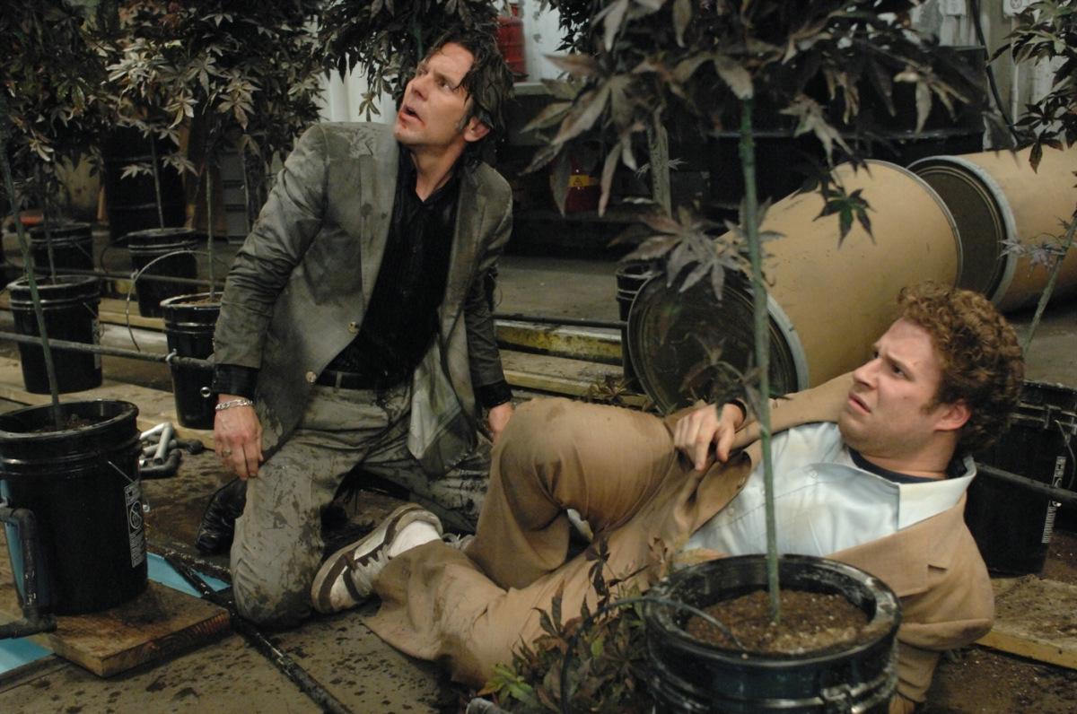 Gary Cole und Seth Rogen in 'Ananas Express' 2008 © Sony Pictures