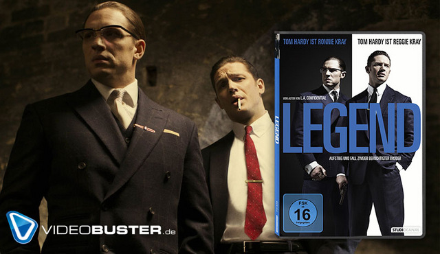 Legend: Hardy im Doppelpack als die Krays