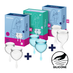 Satisfyer - Menstrual Cup-Set, 6 Teile