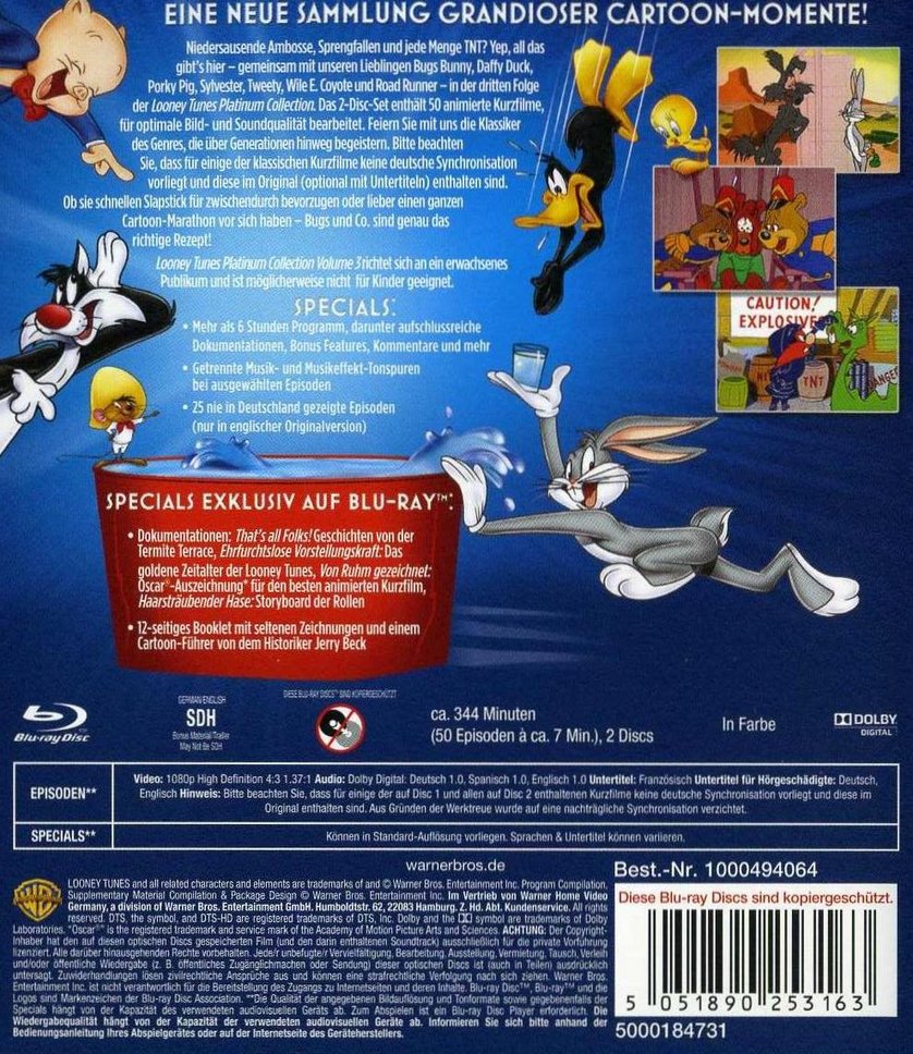 Looney Tunes Platinum Collection - Volume 3: DVD oder Blu-ray leihen