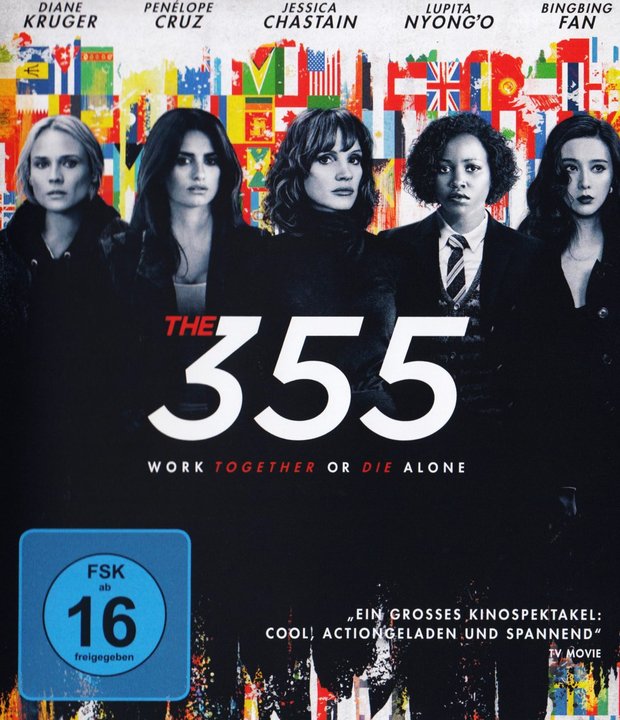 The 355 (Blu-ray), gebraucht, ohne Cover