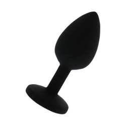 Silicone Diamond Anal Plug, 7 cm