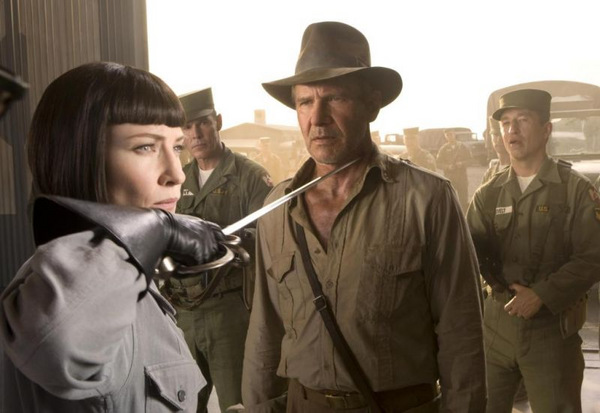 Cate Blanchett und Harrison Ford in 'Indiana Jones und das Königreich des Kristallschädels' 2008