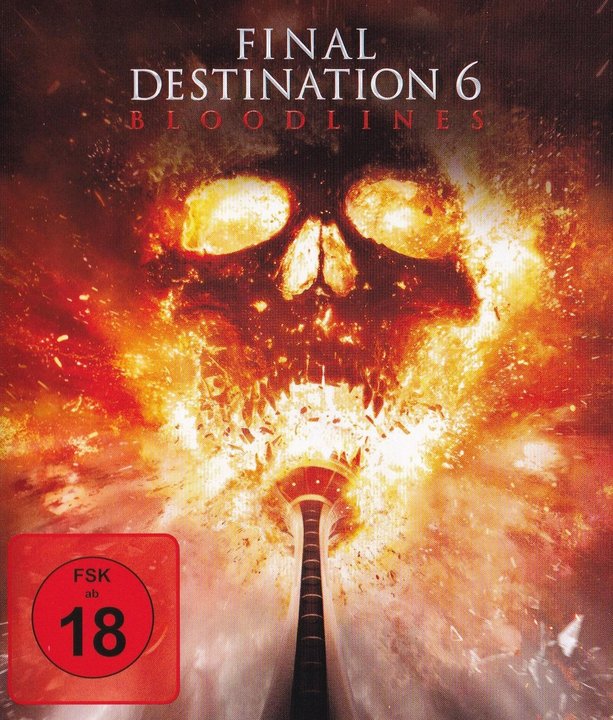 Final Destination 6 - Bloodlines (Blu-ray), gebraucht, ohne Cover