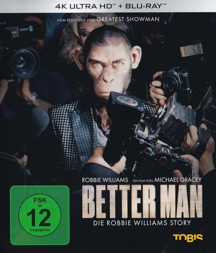 Better Man (4K UHD), gebraucht, ohne Cover
