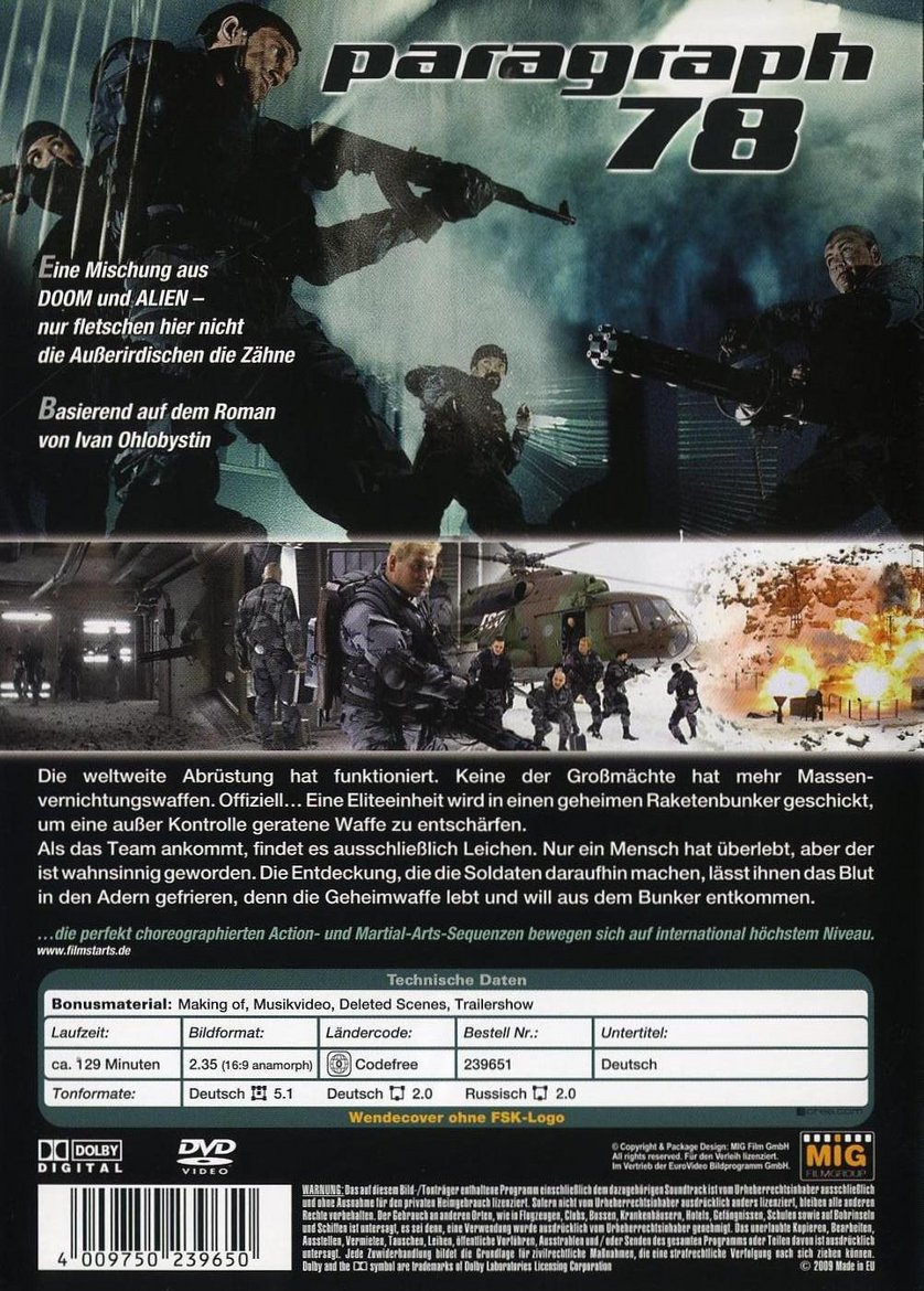 Paragraph 78: DVD oder Blu-ray leihen - VIDEOBUSTER.de