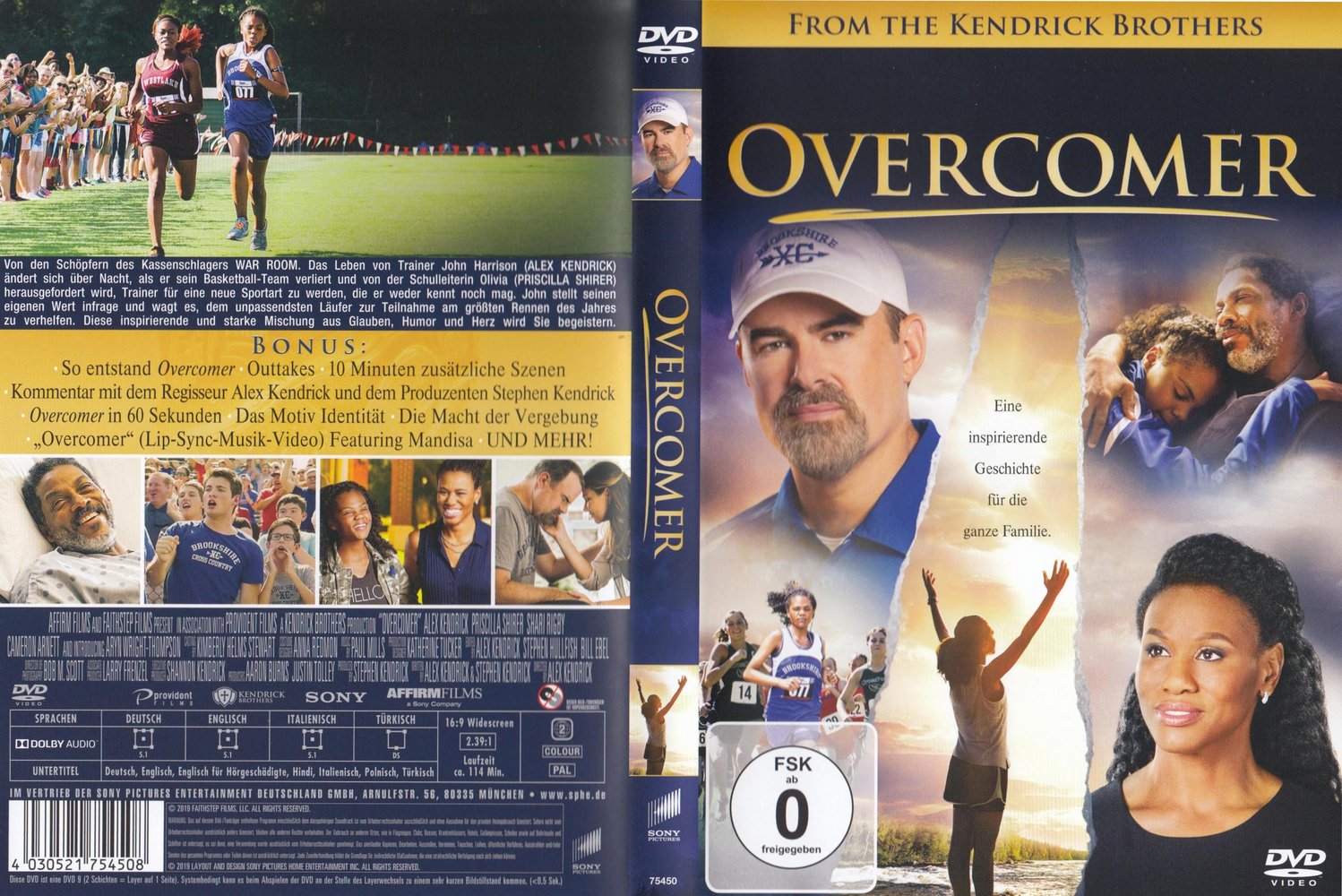 Overcomer [Blu-ray + DVD]
