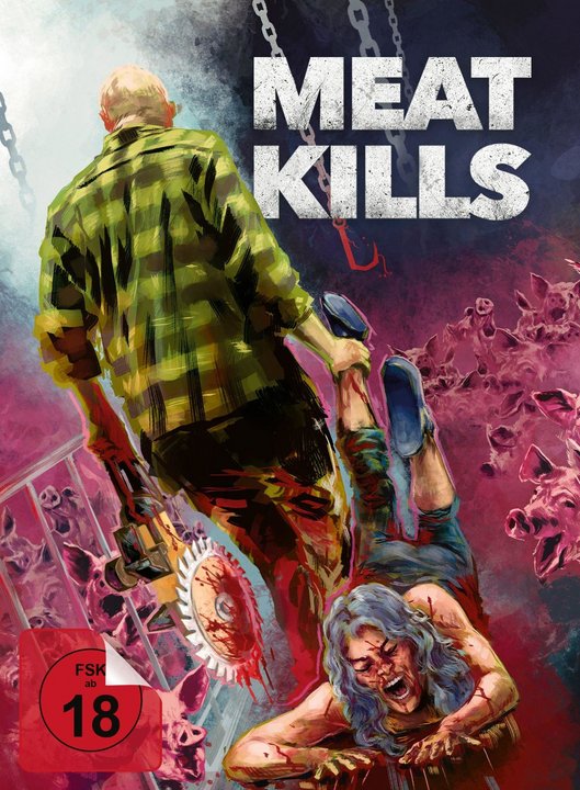 Meat Kills (uncut) - 2-Disc Limited Edition Mediabook - Cover D (Blu-ray Disc)