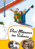 Drei Männer im Schnee