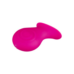 Süßer Silikon-Auflegevibrator, 10 cm