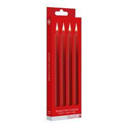 Teasing Wax Candles, Large, 4 Stück