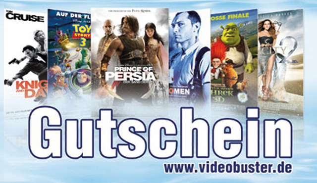 Gutscheine verschenken: Video Buster legt Geschenkgutscheine unter den Weihnachtsbaum