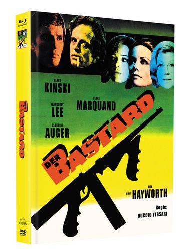 Der Bastard - Mediabook - Cover D - Limited Edition auf 75 Stück - inkl. 28 Seiten Booklet; Poster A4 gefaltet beidseitig bedruckt, 3 PictureCards beidseitig bedruckt; 1 Untersetzer (Blu-ray Disc)
