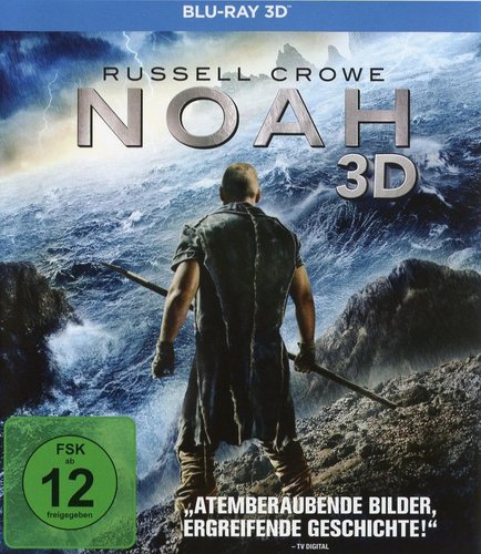 Noah (Blu-ray 3D), gebraucht, ohne Cover