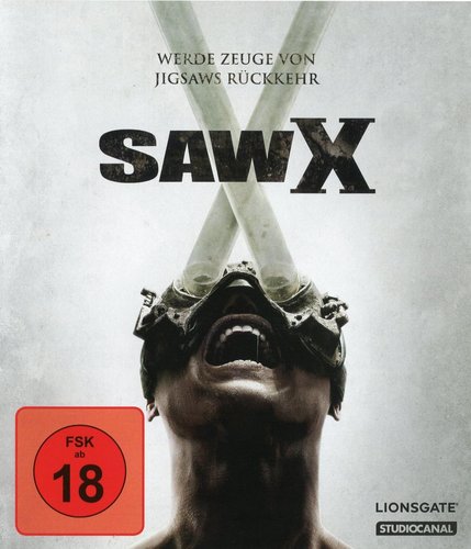 Saw X (Blu-ray), gebraucht, ohne Cover