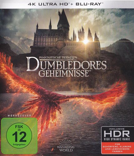 Phantastische Tierwesen 3 - Dumbledores Geheimnisse (4K UHD), gebraucht, ohne Cover