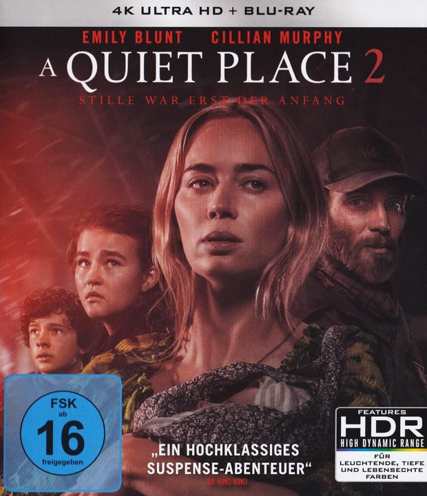 A Quiet Place 2 (4K UHD), gebraucht, ohne Cover