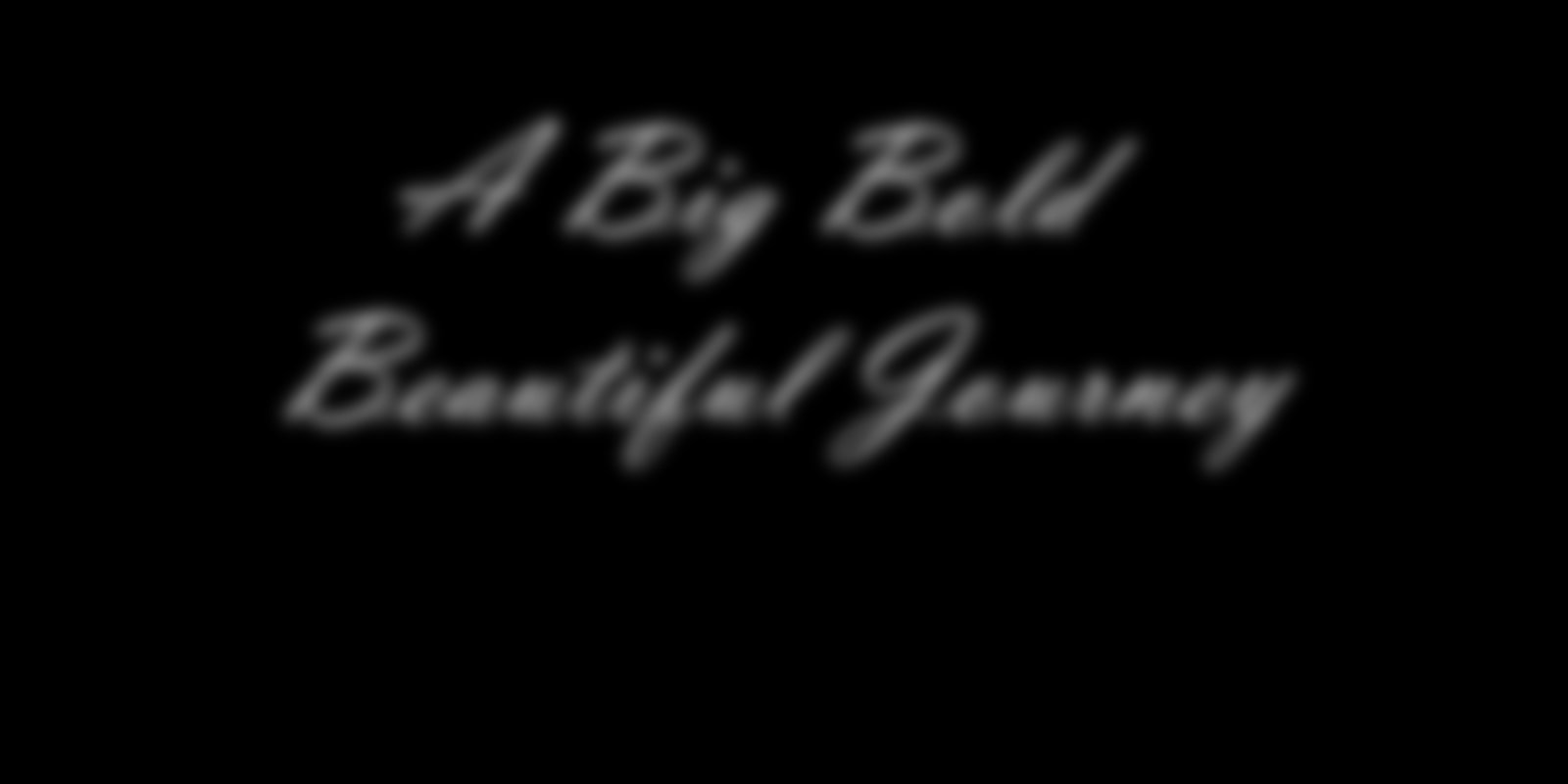 A Big Bold Beautiful Journey