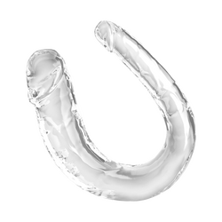 King Cock Clear - Medium Double Trouble, 34 cm