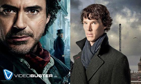 Sherlock Holmes: Cumberbatch und Downey Jr. geben sich Tipps