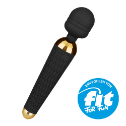 Aufladbarer Silikon-Massager, 19,5 cm