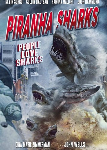 Piranha Sharks - Poster 2