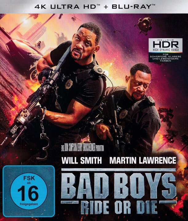 Bad Boys 4 - Ride or Die (4K UHD), gebraucht, ohne Cover