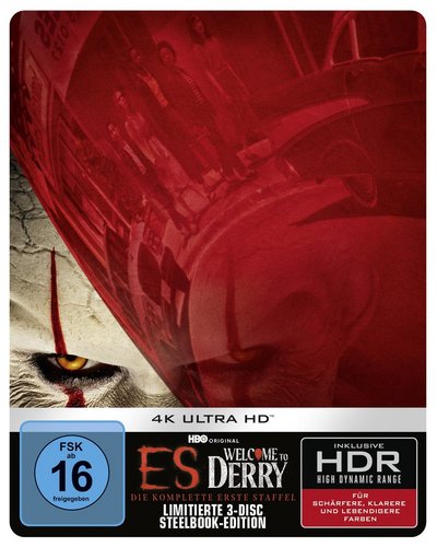 ES: Welcome to Derry - Steelbook (3 4K Ultra HDs) (Blu-ray 4K Ultra HD)
