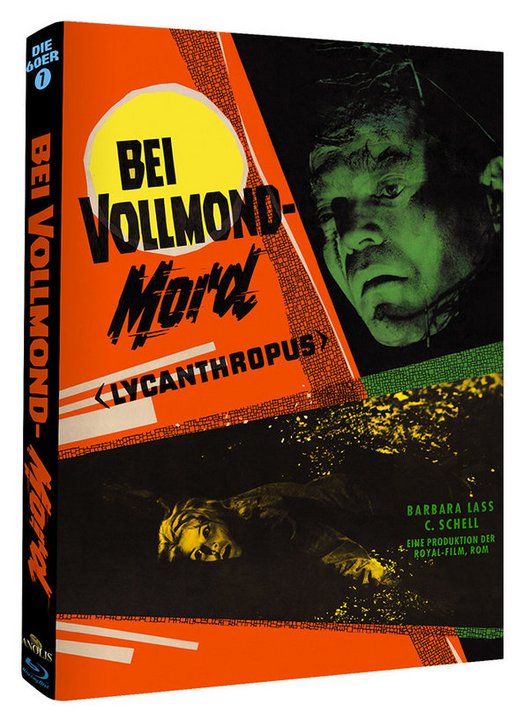 Bei Vollmond Mord - Mediabook - Cover A - Limited Edition auf 444 Stück - PHANTASTISCHE FILMKLASSIKER FOLGE NR. 27 (Blu-ray Disc)