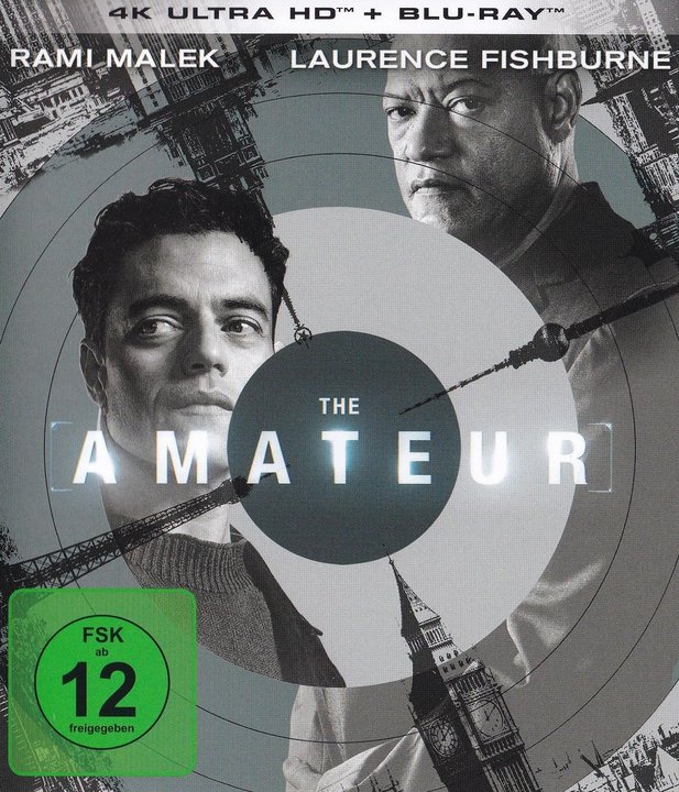 The Amateur (4K UHD), gebraucht, ohne Cover