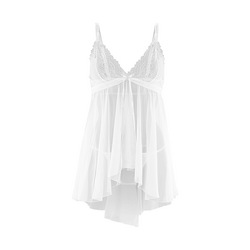 Elegantes Babydoll mit String, 2-teilig