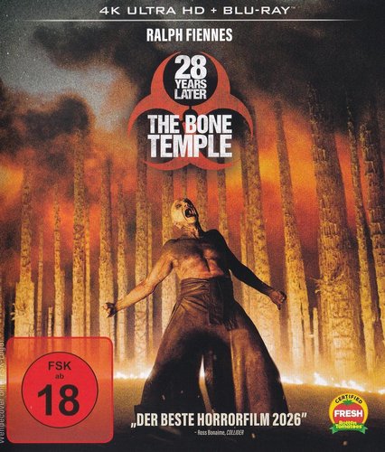 28 Years Later - The Bone Temple (4K UHD), gebraucht, ohne Cover