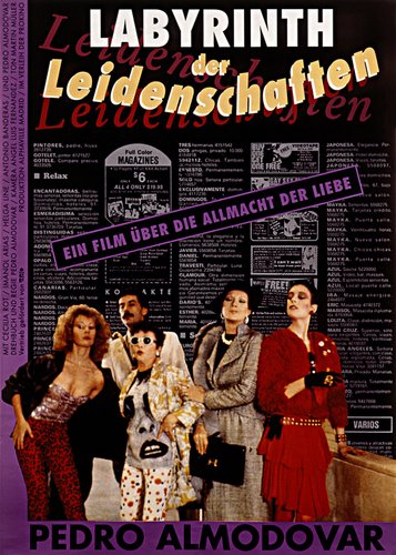 Laberinto de pasiones - Labyrinth der Leidenschaften - Poster 1