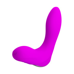 Inflatable Prostate Vibrator, 13,5 cm