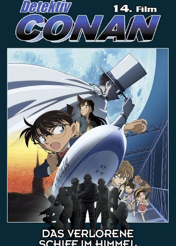 Detektiv Conan - 14. Film: Das verlorene Schiff im Himmel - Poster 1