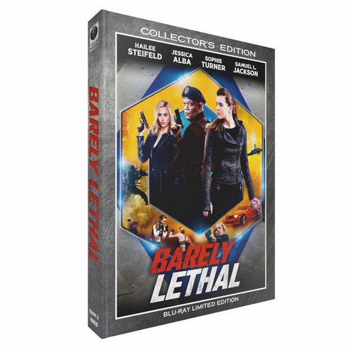 Secret Agency - Barely Lethal - Mediabook - Cover A - Limited Edition auf 55 Stück (Blu-ray Disc)