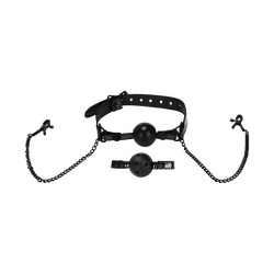 Ball Gag &amp; Nipple Clips