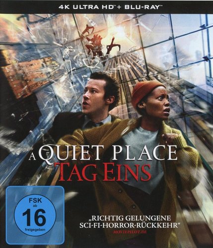 A Quiet Place - Tag Eins (4K UHD), gebraucht, ohne Cover
