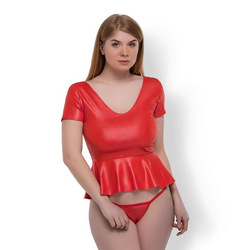 Peplum Top, 2 Teile