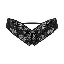 Spitzenslip mit Cut Out